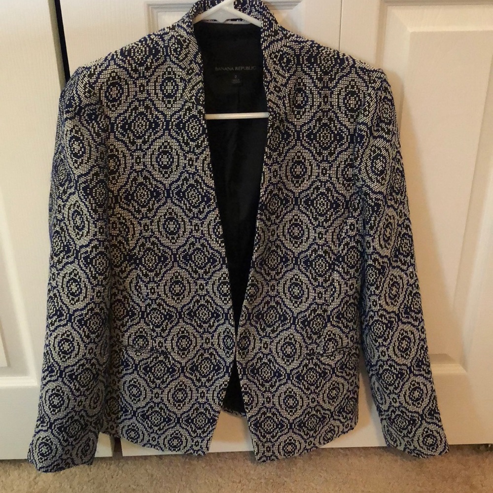 Banana Republic Mosaic Blazer